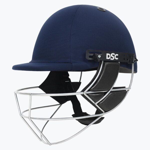 DSC FEARLESS Defender Cricket Helmet High grade Eva lining for maximum safety Fully Adjustable Steel Grill..