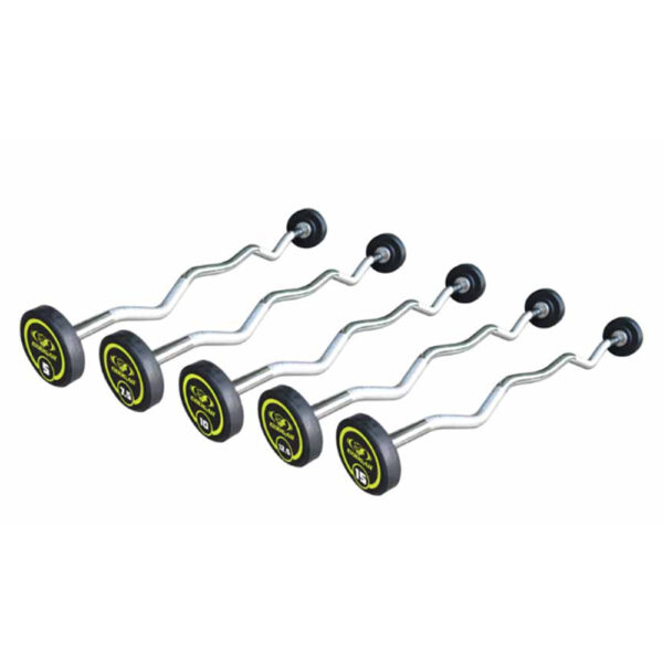COUGAR Curling Barbell With fixed Weight