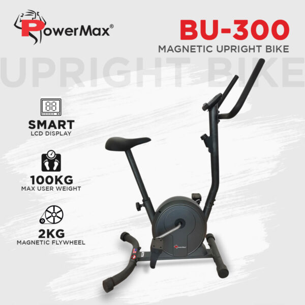 Powermax BU-300 Magnetic Upright Bike