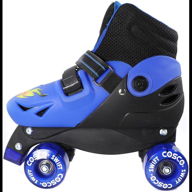 COSCO Shoe Skate SWIFT  Breathable shell with double closure with a sturdy carry-on backpack