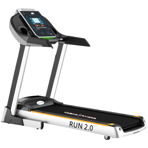 Cosco fitness Run 2.0 Treadmill 2.0 HP AC Duty Continuous (4.0 HP Peak) Motor ,Auto Incline ,Running Belt – 23 x 59″ (580x1500mm)