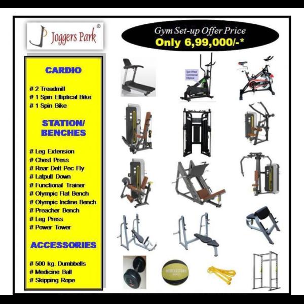 Universal full gym setup with 60% discounted price
