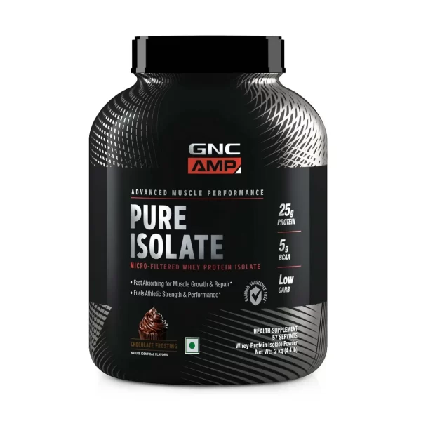 GNC AMP Pure Isolate Protein Chocolate Flavour 2kg