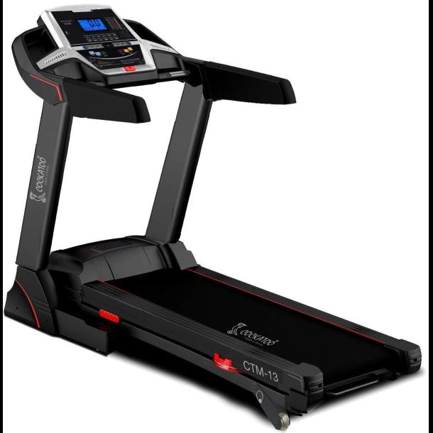 COCKATOO Motorised Treadmill CTM 13, 1.5 HP (Continuous) 3 HP(Peak) DC motor, 420*1260mm (16.5″*49.6″) Running Surface,  1.8MM thickness