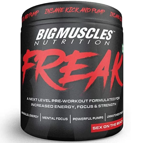 Bigmuscles Nutrition Freak Pre-Workout SEX ON THE BECH 30 servings