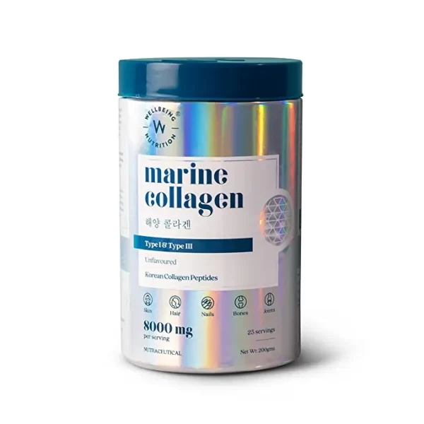 Wellbeing Nutrition Korean Marine Collagen  but is also beneficial for your body’s overall wellbeing including bone and joint health.