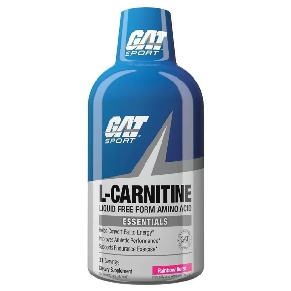 GAT L- Carnitine1500 473ml/16oz  Rainbow Burst Flavour  32 servings