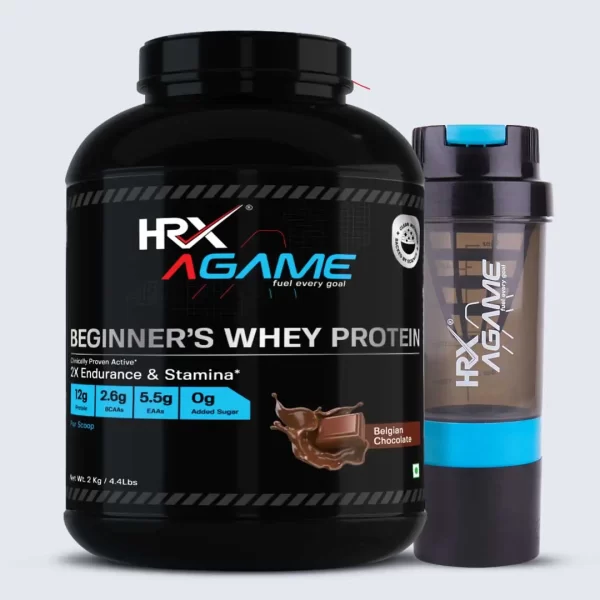 HRX AGame Bioactive Hi-Perform Whey Belgian Chocolate Flavour 2 kg