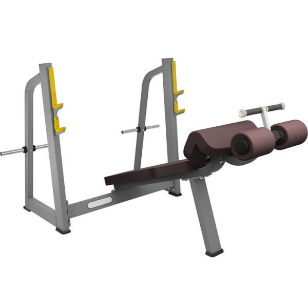 COSCOFITNESS  2.5mm thickness  (Size (LxWxH): 2060 x 1660 x 1220mm)Olympic Decline Bench