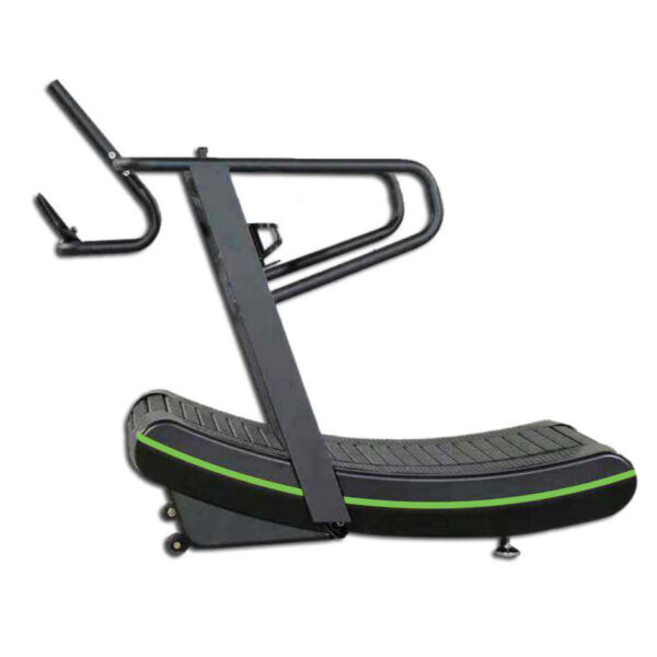 Universal Curve treadmill Unlimited speed natural curve incline nylon belt LCD display metal frame