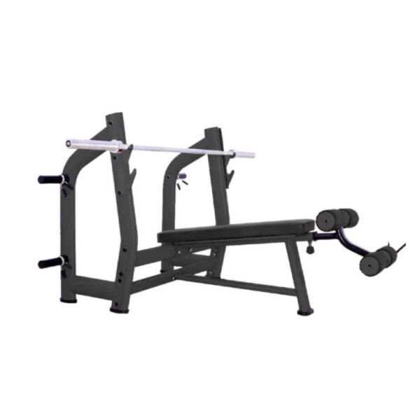 Universal Olympic Decline Bench FLATE OVEL TUBE max user weight 200 kg