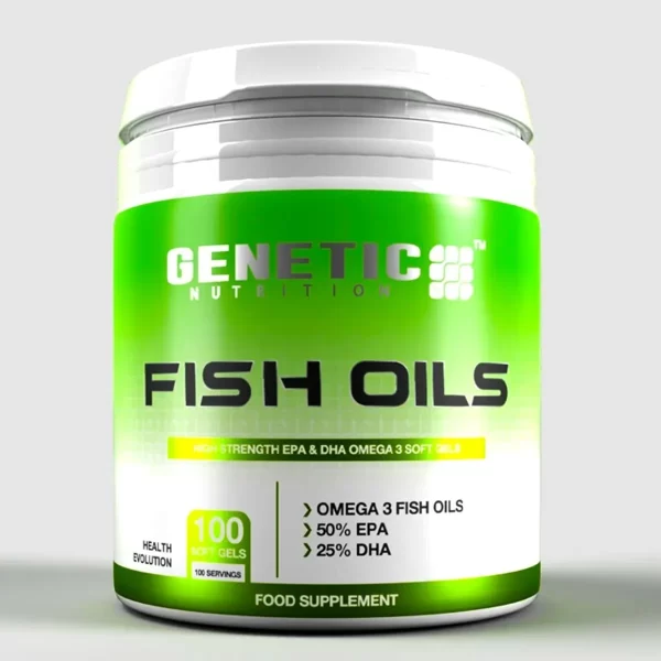 Genetic Nutrition Fish Oils Omega-3 100 Caps