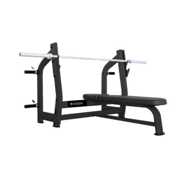 Universal Olympic Flat Bench Flate Ovel Tube max user weight 200 kg