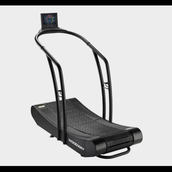 Woodway curve treadmill unlimited speed &natural curve incline