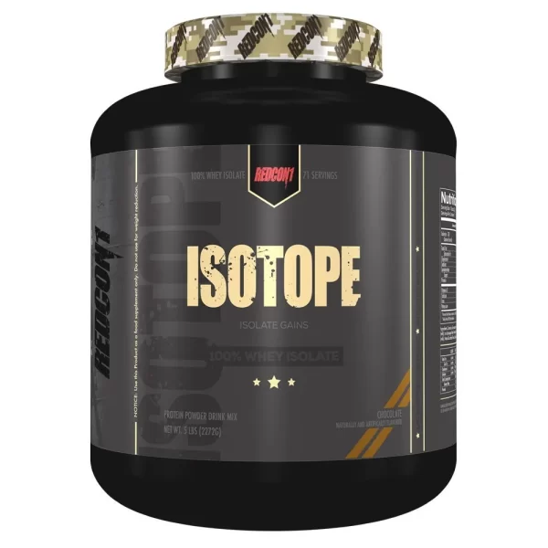 REDCON1 ISOTOPE 100% WHEY ISOLATE 5.34 LB Peanut Butter Chocolate Flavour