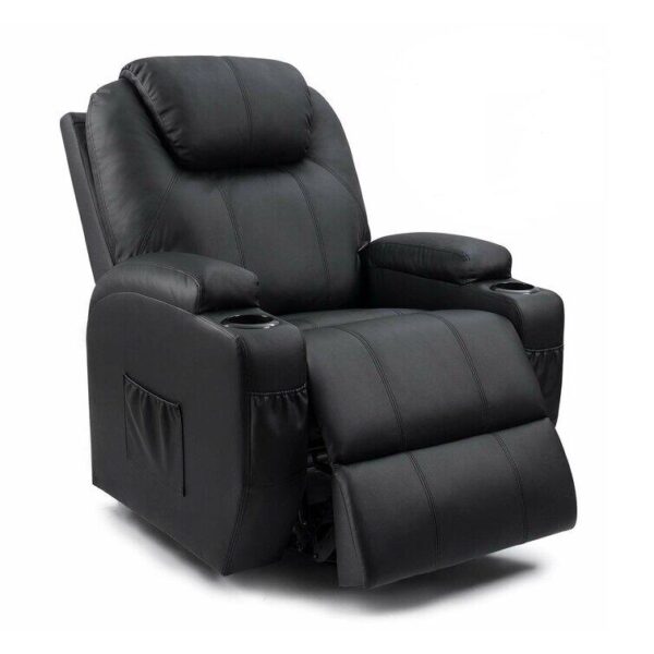 Seater Electric Recliner Electric(Motorized) with Steel Cupholders (180 Kg Maximum Capacity)