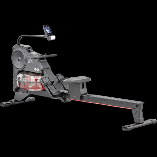 Adidas R-21 Water Rower ntegrated speakers with Bluetooth connectivity(150 Kg Max. User Weight)