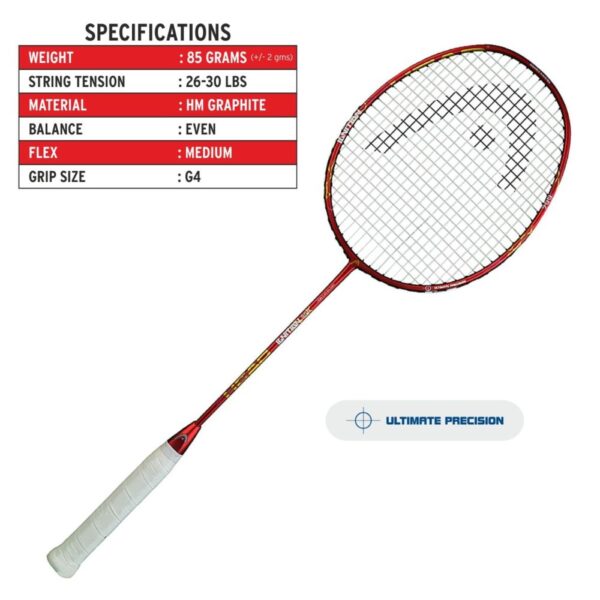 HEAD IGNITION 900 BADMINTON RACQUET (STRUNG)