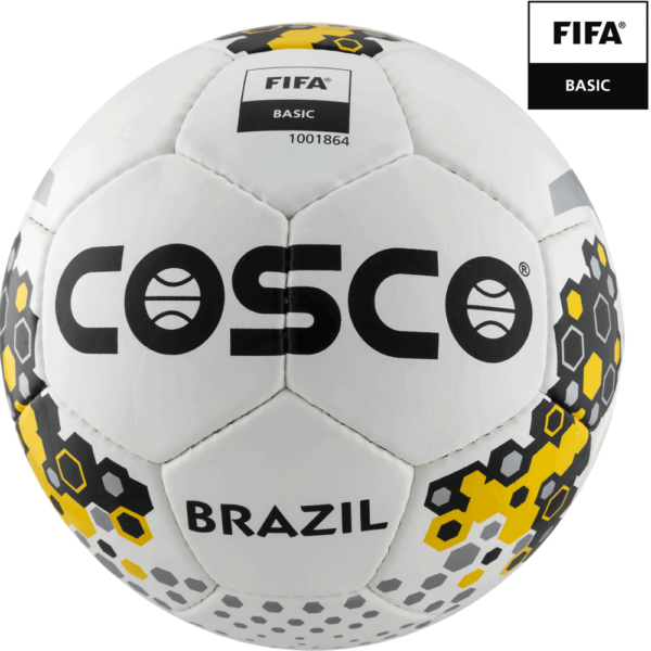 COSCO Brazil S-5 PU Material  4 Poly Cotton with FIFA Basic  450 gms Weight