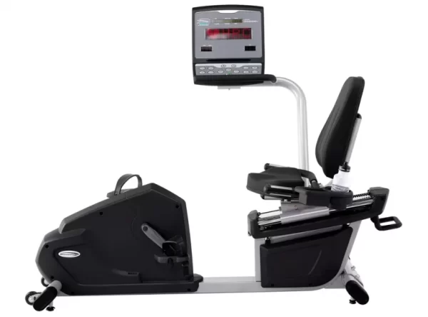 Steel flex CRSG commercial Recumbent bike self powered with Led display max user weight 180 kg