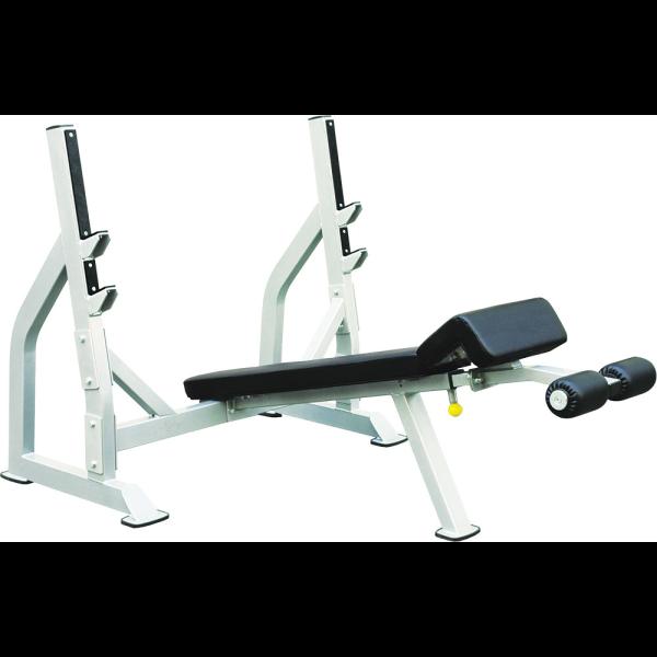 COSCOFITNESS  2.5mm thickness  (Size (LxWxH): 1900 x 1310 x 1150 mm)Olympic Decline Bench Press