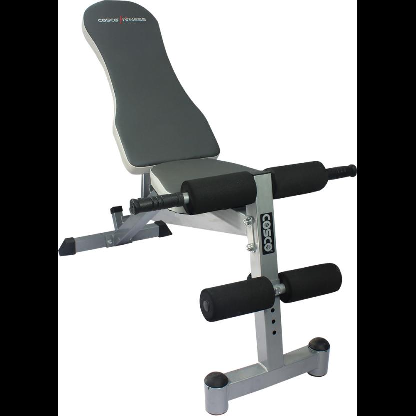 COSCOFITNESS  CSB Incline, High density PU cushioned seat 100kgs Max User Weight