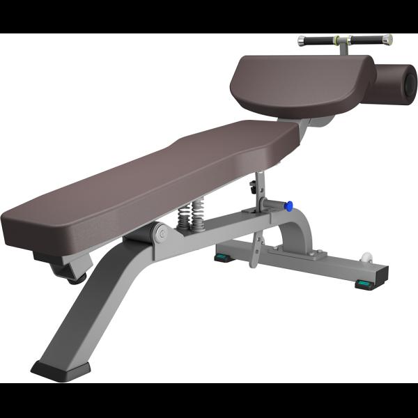 COSCOFITNESS   2.5mm thickness (Size (LxWxH): 1660 x 670 x 770 mm)  Adjustable Decline Bench
