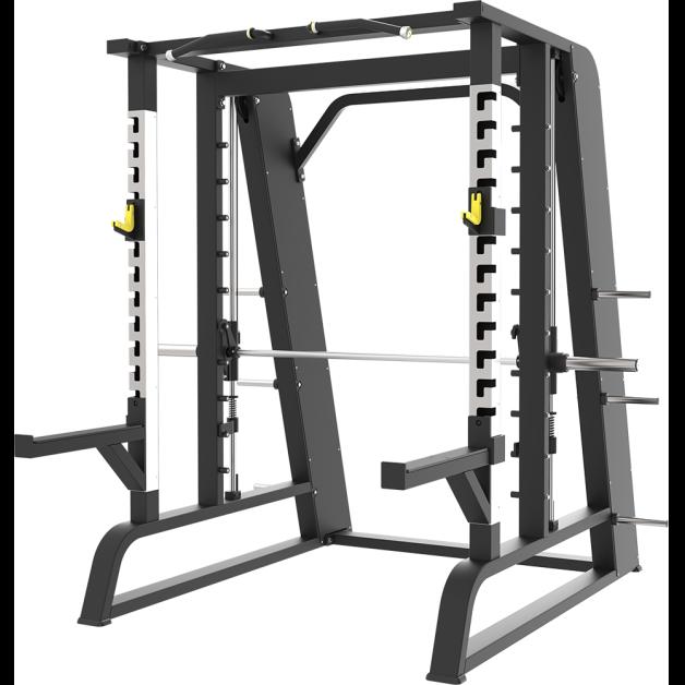 COSCOFITNESS  2.5mm thickness(Size (LxWxH): 2351 x 1367 x 2159mm) Smith with Hack Squat
