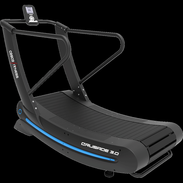 Coscofitness Crusade-3.0 Curved Treadmill, Running Belt – 1700 x 440mm,