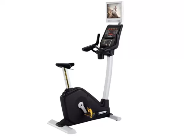 Steel flex PB10 commercial upright bike self powered with LED display max user weight 180 kg