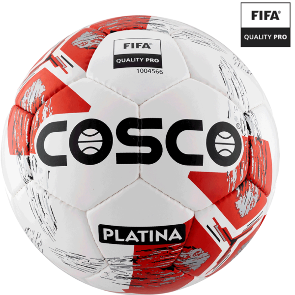 COSCO Platina FIFA S-5 PU Material with  FIFA Quality PRO 445gms Weight