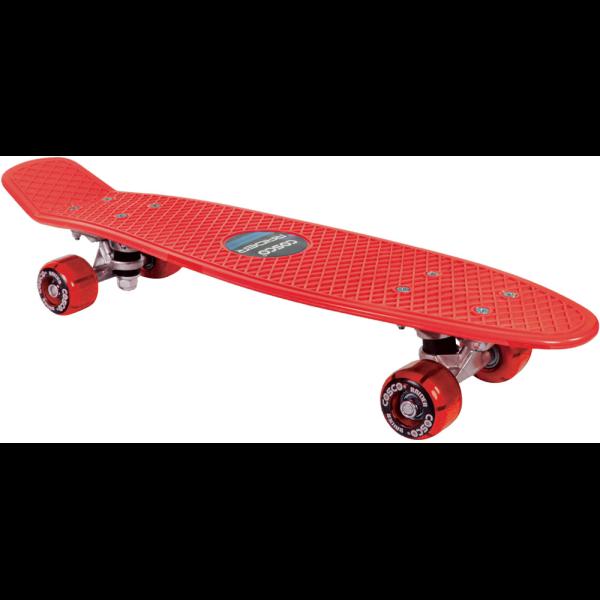 COSCO  Raider Jr.  Composite material skateboard ,Synthetic wheels for better control , Designed for all surfaces , Comes with shoulder sling bag