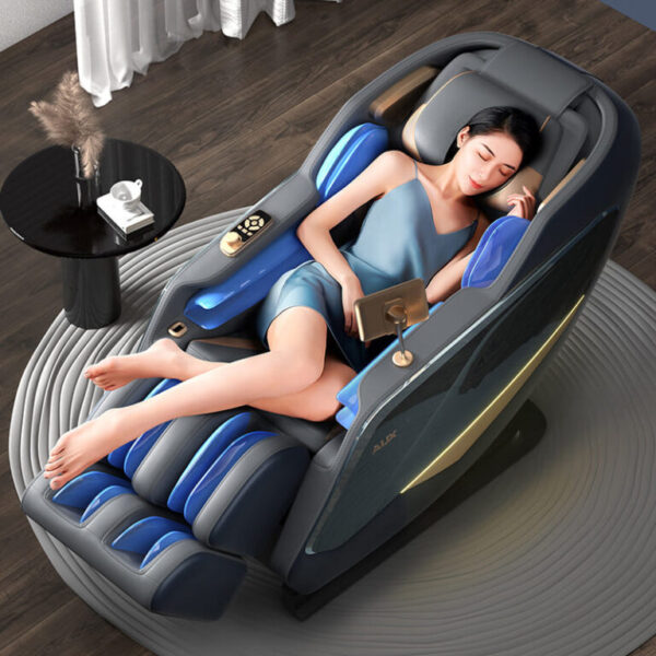 Deluxe Automatic Full Body Massage chair with 3D Roller and LCD Control panel (AUX R8)