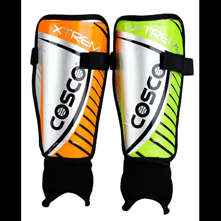 COSCO  Extreme with Wrap around shin guard for extra coverage Ankle and foam protection