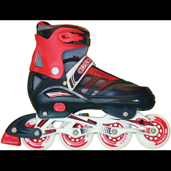 COSCO Inline Skate SPRINT High quality adjustable Inline skates  PU wheels for speed skating Balanced aluminum frame for power and stability