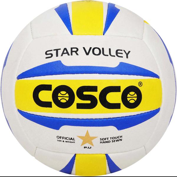 COSCO Star Volley  PU Material with 2 Poly Cotton 280gms Weight