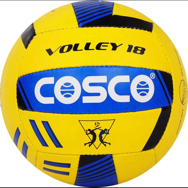 COSCO  Volley 18  Rubber Material with 2 Poly Cotton 280gms Weight