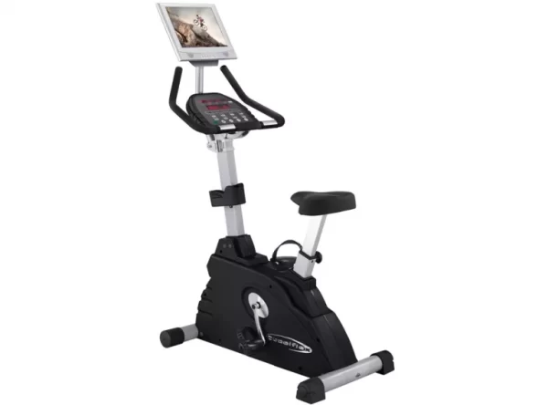 Steel flex XB7300 commercial UPRIGHT BIKE self powered with LED display max user weight 180 kg